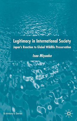 Livre Relié Legitimacy in International Society de I. Miyaoka