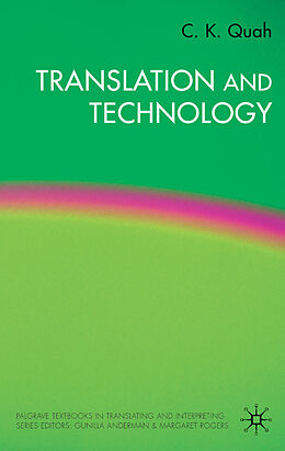 Livre Relié Translation and Technology de Chiew Kin Quah