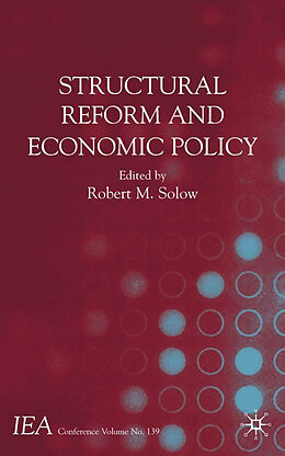 Livre Relié Structural Reform and Macroeconomic Policy de Robert M. Solow