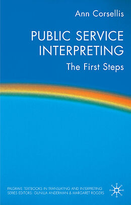 Livre Relié Public Service Interpreting de A. Corsellis