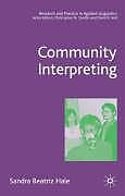 Livre Relié Community Interpreting de S. Hale