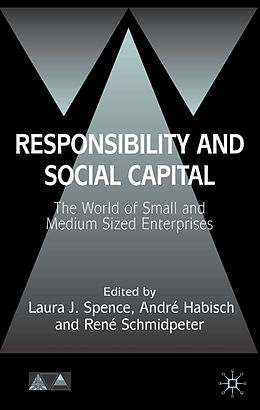 Livre Relié Responsibility and Social Capital de 