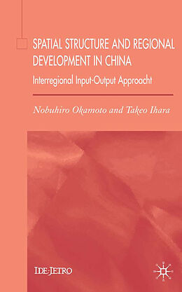 Livre Relié Spatial Structure and Regional Development in China de Takeo Ihara