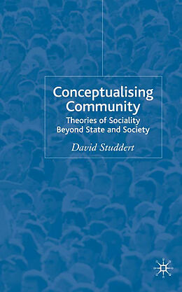 Fester Einband Conceptualising Community von David Studdert