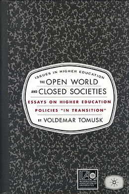 Livre Relié The Open World and Closed Societies de V. Tomusk