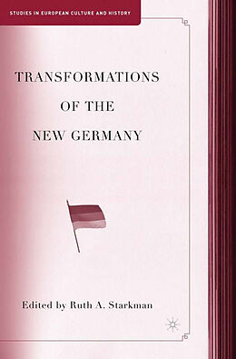 Fester Einband Transformations of the New Germany von Ruth A. Starkman