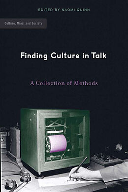 Couverture cartonnée Finding Culture in Talk de N. Quinn