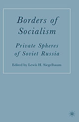 Livre Relié Borders of Socialism de 