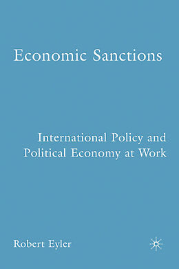 Livre Relié Economic Sanctions de R. Eyler