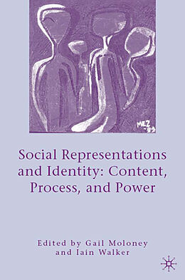 Livre Relié Social Representations and Identity de Gail Walker, Iain Moloney