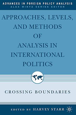 E-Book (pdf) Approaches, Levels, and Methods of Analysis in International Politics von 