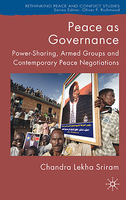 Fester Einband Peace as Governance von C. Sriram