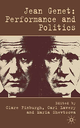 Fester Einband Jean Genet: Performance and Politics von 