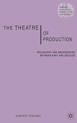 Livre Relié The Theatre of Production de A. Toscano