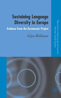Livre Relié Sustaining Language Diversity in Europe de G. Williams