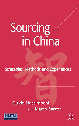 Livre Relié Sourcing in China de G. Nassimbeni, M. Sartor