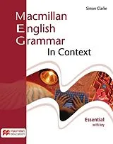 Broschiert Macmillan English Grammar in Context Essential Student Book with Key von Michael; Clarke, Simon Vince