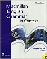 Kartonierter Einband Macmillan English Grammar In Context Intermediate Book with Key von S. Clarke