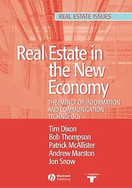 E-Book (pdf) Real Estate and the New Economy von Timothy Dixon, Bob Thompson, Patrick McAllister