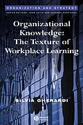 E-Book (pdf) Organizational Knowledge von Silvia Gherardi