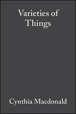 E-Book (pdf) Varieties of Things von Cynthia MacDonald