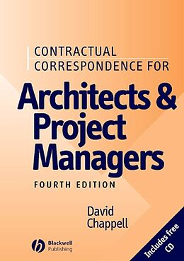 E-Book (pdf) Contractual Correspondence for Architects and Project Managers von David Chappell