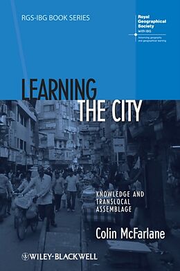 Kartonierter Einband Learning the City von Colin McFarlane