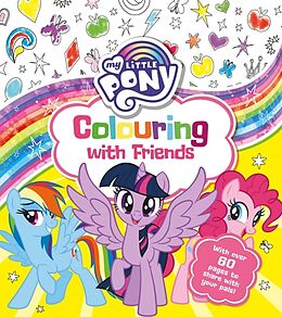 Couverture cartonnée My Little Pony: Colouring with Friends de My Little Pony