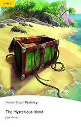 Couverture cartonnée Level 2: The Mysterious Island de Jules Verne