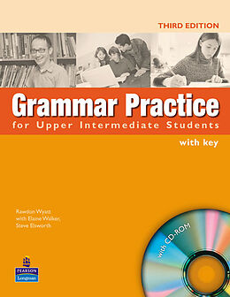  Grammar Practice. Third Edition (Upper-Intermediate): Grammar Practice Upper Intermediate Book and CD-ROM (with Key) de Steve Elsworth, Elaine Walker