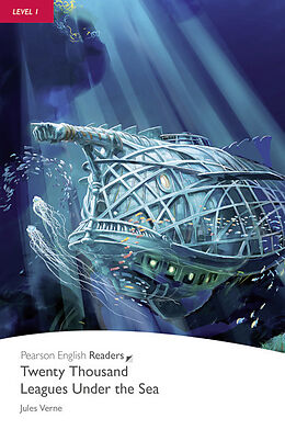 Agrafé Twenty Thousand Leagues Under The Sea, w. Audio-CD de Jules Verne