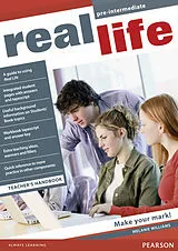 Kartonierter Einband Real Life Global Pre-Intermediate Teacher's Handbook von Melanie Williams