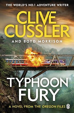 Couverture cartonnée Typhoon Fury de Clive Cussler, Boyd Morrison