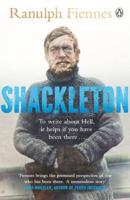 Couverture cartonnée Shackleton de Ranulph Fiennes