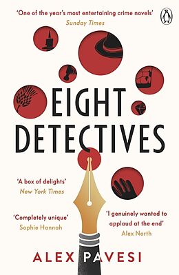 Kartonierter Einband Eight Detectives von Alex Pavesi