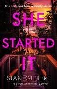 Couverture cartonnée She Started It de Sian Gilbert