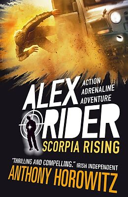 Couverture cartonnée Alex Rider 09: Scorpia Rising. 15th Anniversary Edition de Anthony Horowitz