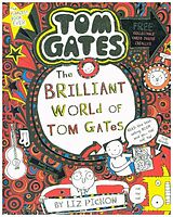 Couverture cartonnée The Brilliant World of Tom Gates de Liz Pichon