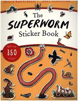 Kartonierter Einband Superworm Sticker Book von Julia Donaldson
