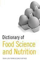 eBook (epub) Dictionary of Food Science and Nutrition de Bloomsbury Publishing