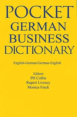 E-Book (pdf) Pocket Business German Dictionary von Bloomsbury Publishing