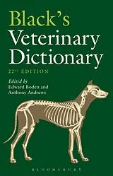 Fester Einband Black's Veterinary Dictionary von Edward; Andrews, Anthony Boden