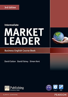 Set mit div. Artikeln (Set) Market Leader 3rd Edition Intermediate Coursebook & DVD-Rom Pack von David Cotton, Simon Kent, David Falvey