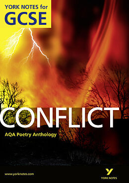 Couverture cartonnée AQA Anthology: Conflict - York Notes for GCSE (Grades A*-G) de Michael Duffy