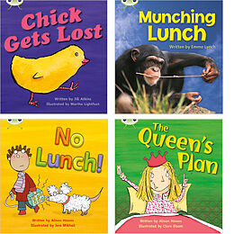  Learn to Read at Home with Bug Club Phonics: Pack 4 (Pack of 4 reading books with 3 fiction and 1 non-fiction) de Jill Atkins, Emma Lynch, Alison Hawes