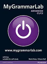 Kartonierter Einband (Kt) MyGrammarLab Advanced with Key and MyLab Pack von Mark Foley, Diane Hall