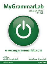 Broschiert MyGrammarLab elementary A1-A2 : with key von Diane; Foley, Michael Hall