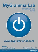 Kartonierter Einband MyGrammarLab Intermediate with Key and MyLab Pack von Mark Foley, Diane Hall