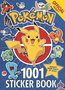 Kartonierter Einband The Official Pokémon 1001 Sticker Book von Pokémon