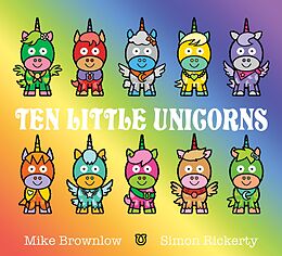 eBook (epub) Ten Little Unicorns de Mike Brownlow